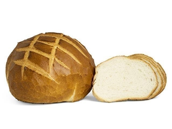 Wit vloer rond&nbsp;ongesneden