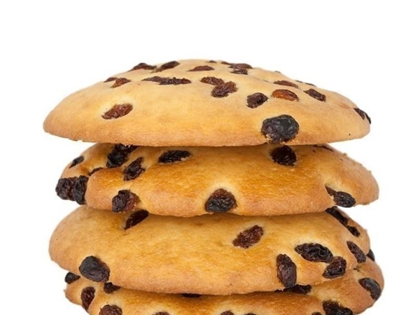 Eierkoek rozijnen&nbsp;6 stuks